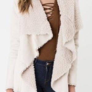Others Follow Suede Shearling Jacket